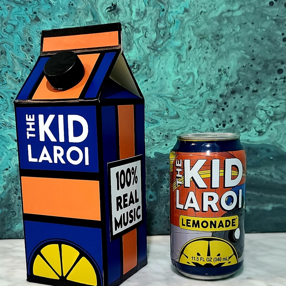 Custom Vinyl Kid Laroi Lyrical Lemonade Carton